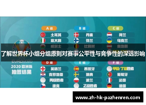 了解世界杯小组分组原则对赛事公平性与竞争性的深远影响 了解世界杯小组分组原则对赛事公平性与竞争性的深远影响