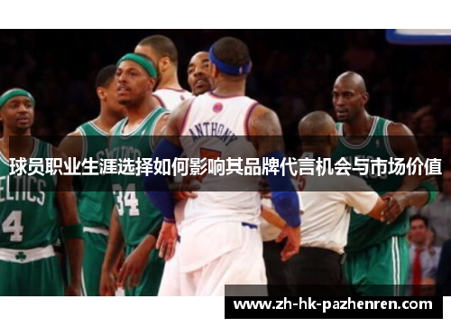 球员职业生涯选择如何影响其品牌代言机会与市场价值
